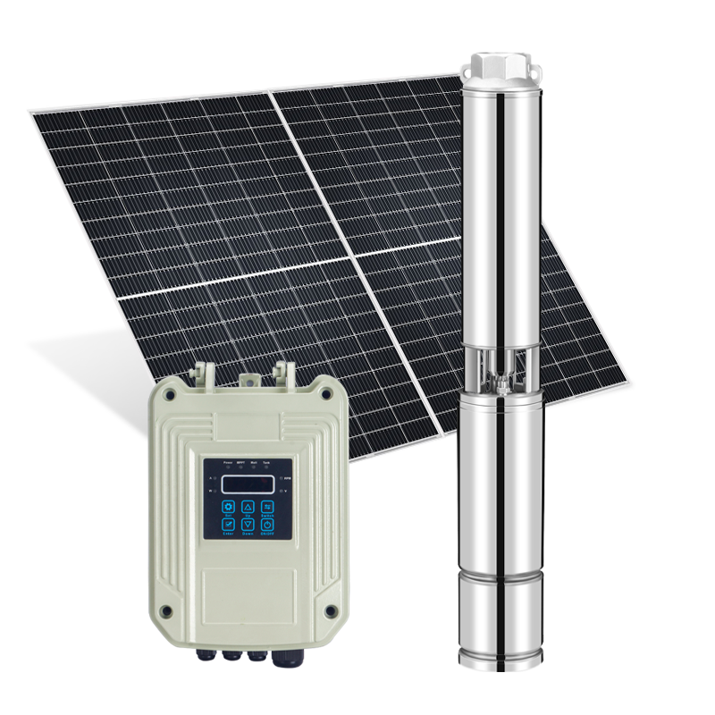 Máy bơm năng lượng mặt trời giếng sâu DC dòng YCPS